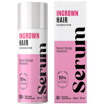 Razor Bump Stopper With Dark Spot Remover, Ingrown Hair Treatment For Bikini Area And Razor Bumps Treatment - Salicylic Acid After Shave Solution For Ingrown Hairs & Razor Burns