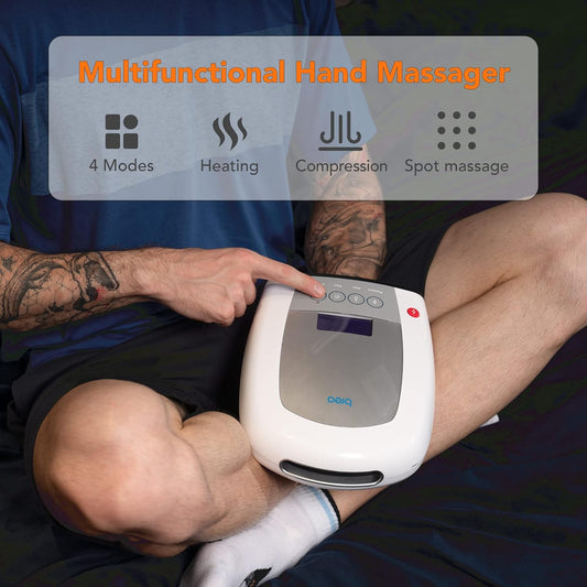 Breo Ipalm520 Pro Electric Acupressure Palm Hand & Finger Massager Wit