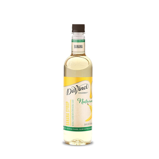 Davinci Gourmet Naturals Banana Syrup, 25.4 Fluid Ounce (Pack Of 1)