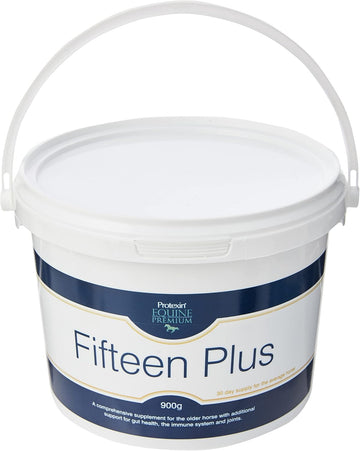 Protexin Equine Premium Fifteen Plus 900G - Supplement For Older Horses, For Gut, Immune, And Joint Support