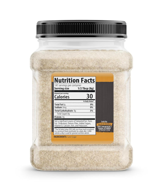 Birch & Meadow Cane Sugar, 2.5 Lb, Sweetener, Baking & More