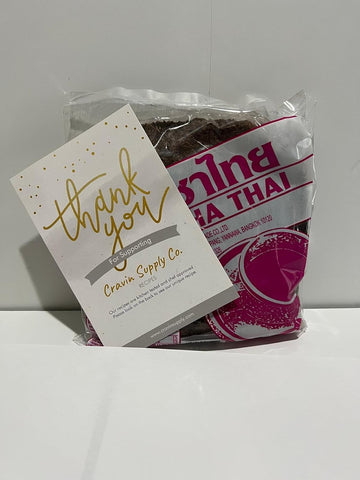 Cravin Supply Traditional Restaurant Style Thai Iced Tea , Cha Thai Tea Mix , Perfect For Brewing At Home