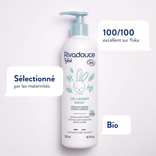 Rivadouce Baby Organic Gentle Washing Gel 500Ml