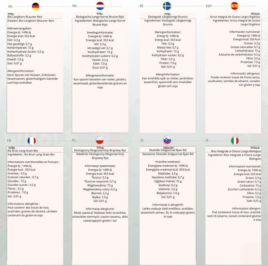 Wholefood Earth Organic Long Grain Brown Rice 3Kg Gmo Free | Vegan | Source Of Fibre | Certified Organic