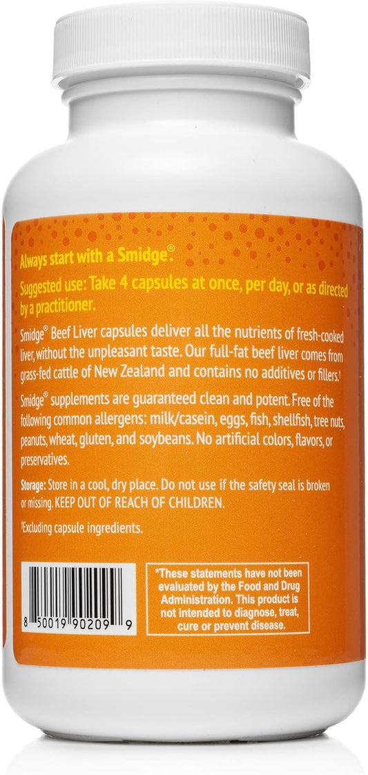 Smidge Beef Liver Capsules