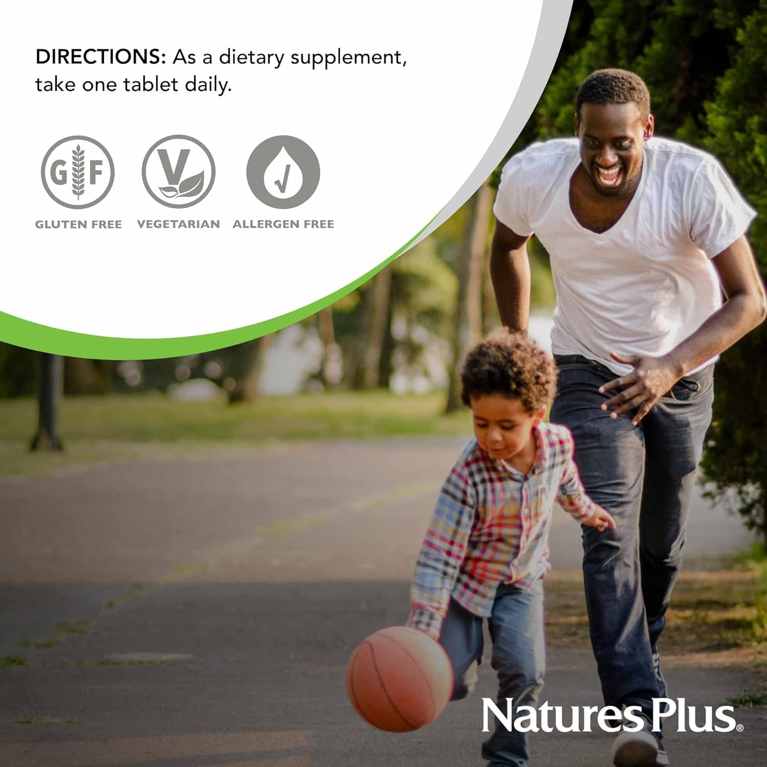 NaturesPlus Vitamin B1 (Thiamin HCI), Sustained Release - 300 mg, 90 Vegetarian Tablets - Gluten-Free - 90 Servings : Health & Household