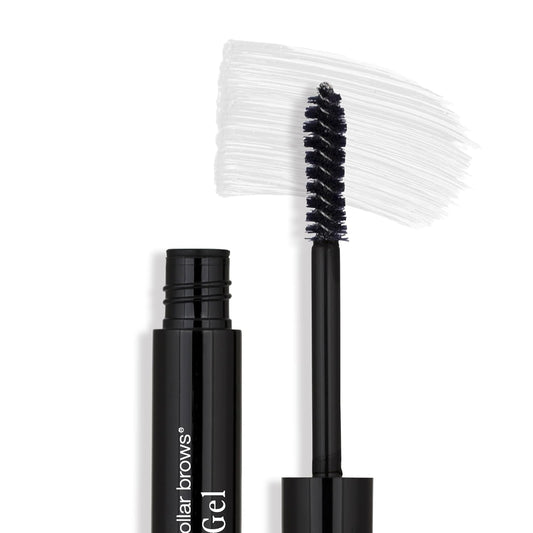 Billion Dollar Brows Eyebrow Gel – Long-Lasting, Clear Formula For All-Day Hold & Glow, Flake-Free, Flexible Control For Bare Or Styled Brows, Cruelty-Free & Vegan For Worry-Free Beauty - Clear