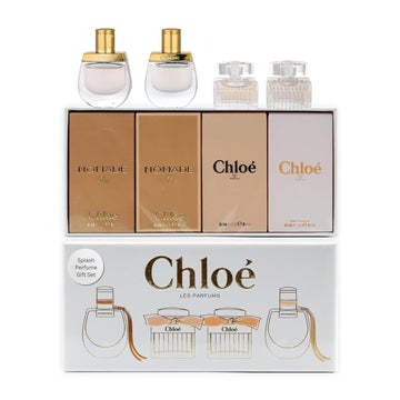 Chloe Perfume For Women Mini Variety Gift Set – 4-Piece Splash Collection