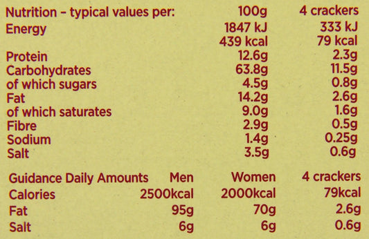 (2 Pack) - Mrs Crimbles - Cheese Crackers Original | 130G | 2 Pack Bundle
