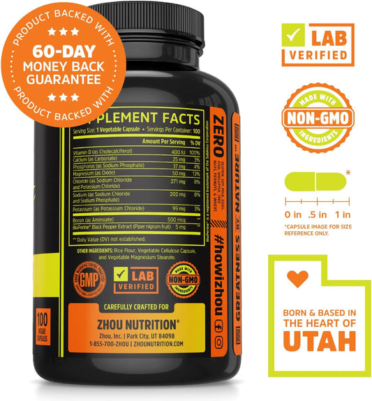 Zhou Lyte Up Advanced Electrolyte Supplement | Rehydrate After A Worko