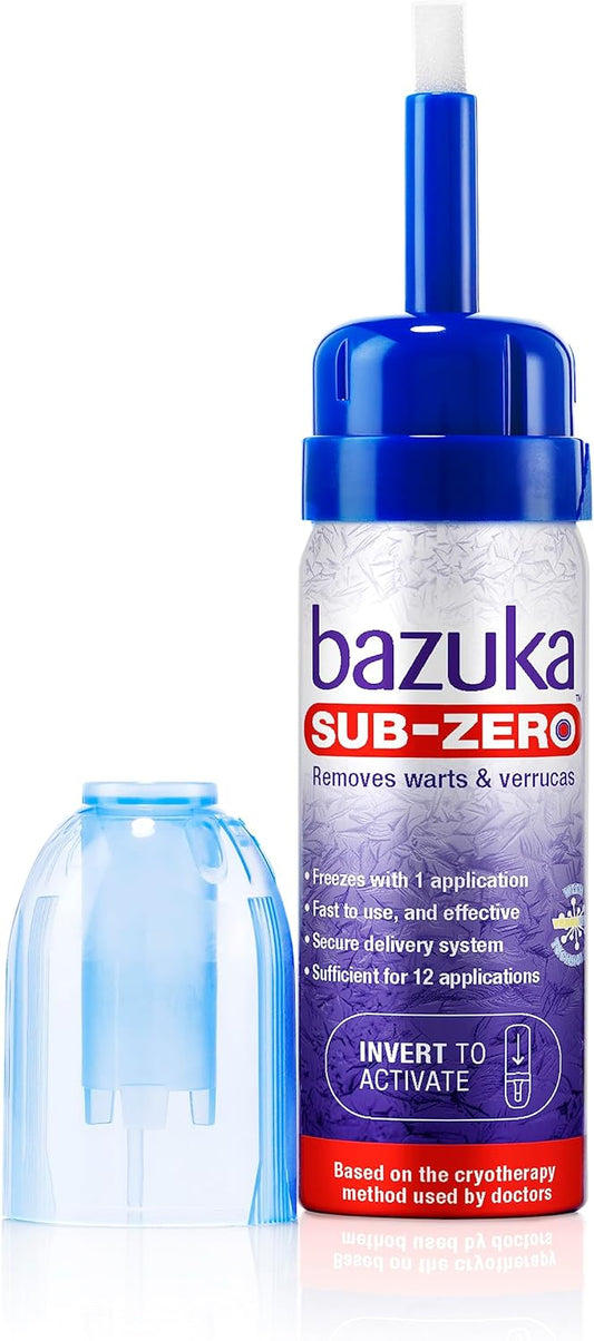 Bazuka Sub-Zero. Freezing Device For Removal Of Warts And Verrucas, 50Ml (Packaging May Vary)