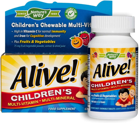Alive! Children'S Chewable Multi-Vitamin Oad 30Tabs (Pack Of 1)