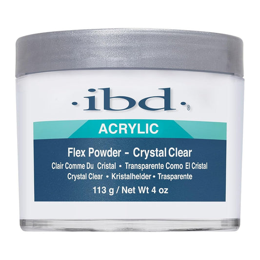 Ibd Flex 71829 Crystal Clear Powder, 4 Ounce : Nail Strengthening Products : Beauty & Personal Care