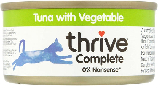 Thrive Cat Food Complete Tuna With Vegetable, Pack Of 6