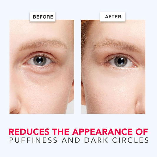 Beauty by Earth Caffeine Eye Cream for Puffiness & Bags Under Eyes - USA Made with Clean Ingredients, Reduces Appearance of Dark Circles & Wrinkles, Hydrating Under Eye Cream