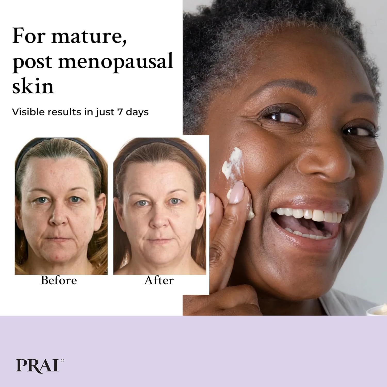 PRAI Platinum Firm & Lift Night Creme 50ml - Nourishing & Hydrating Overnight Moisturiser With Platinum, Shea Butter, Vitamin A - Plumps, Firms, Brightens - Reduces Appearance Of Wrinkles & Fine Lines : Amazon.co.uk: Beauty