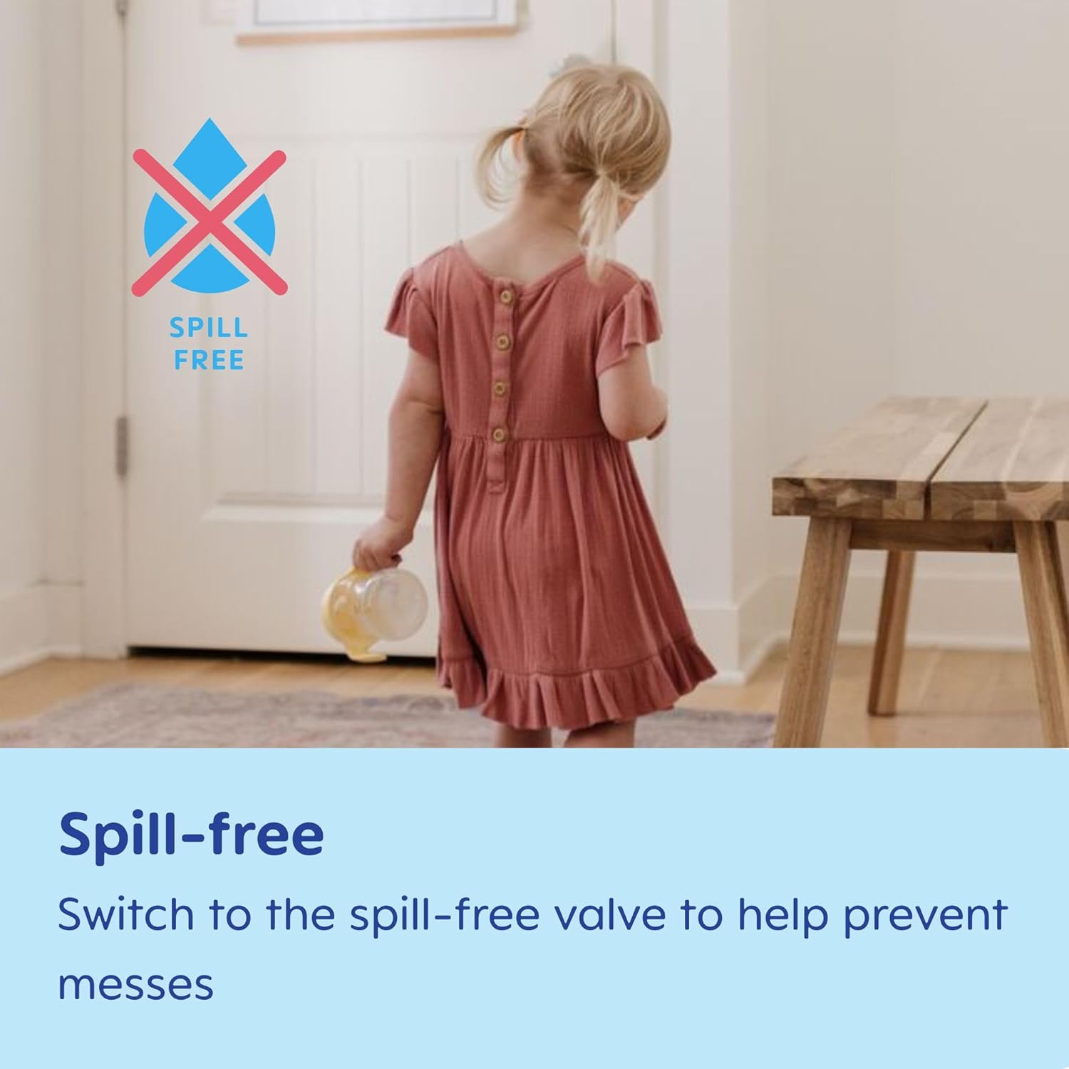 Mam Starter Cup (1 Count), Mam Sippy Cup, Drinking Cup With Extra-Soft Spill-Free Spout And Non-Slip Handles, For Girls 4+ Months, Five Ounces, Pink : Baby