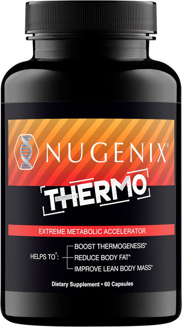 Nugenix Thermo - Thermogenic Fat Burner Supplement Pills For Men, Extreme Metabolic Accelerator, 60 Count