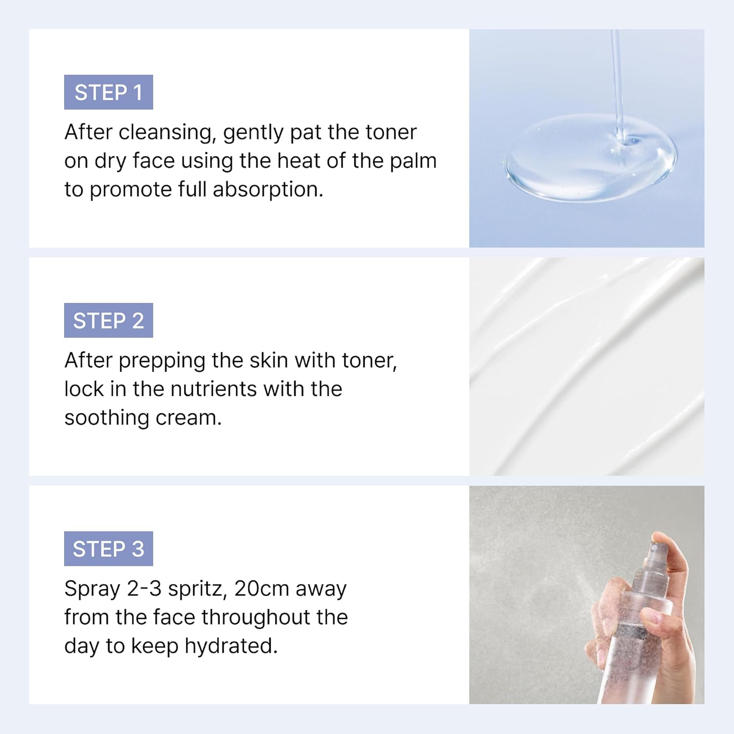 Klairs All Day Moisturizing Kit, 3Pc, Toner, Cream, Mist