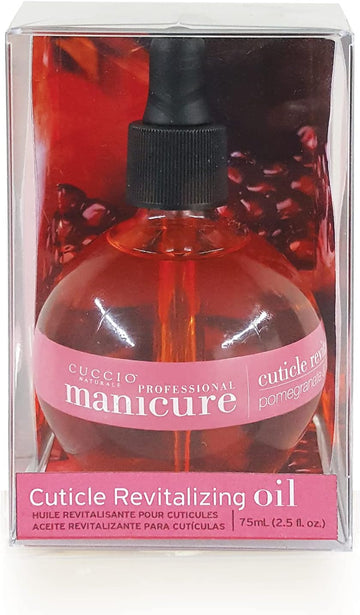 Cuccio Pomegranate & Fig Hydration Essentials Kit- 75Ml Cuticle Oil & 4Oz Butter Tube, Red