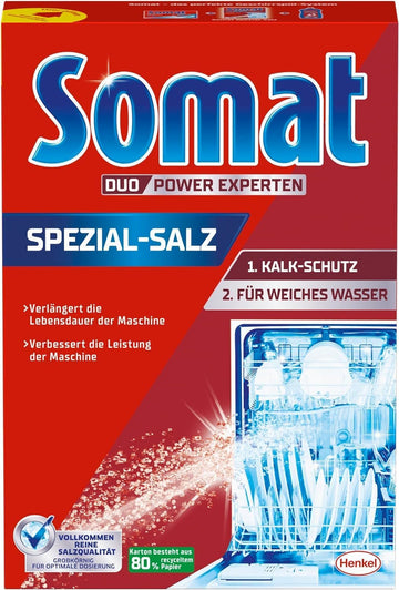 Miele : Somat Dishwasher Salt (B1640) 1.2Kg/Packaging May Vary