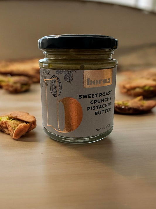 Borna Foods Pistachio Butter (Sweet Roast, 170G)