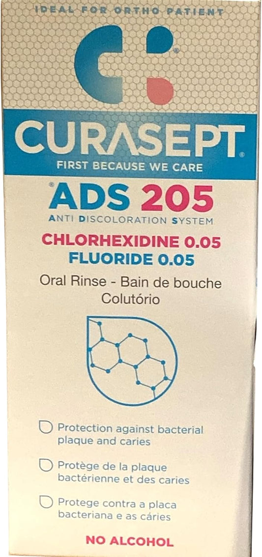 Curasept Maintenance Mouthwash 0.05% 200Ml - Pack Of 2