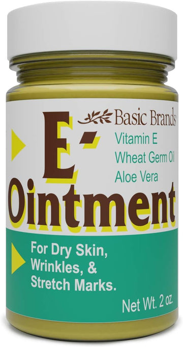 Basic Brands Vitamin E Ointment, 2 Oz, Original
