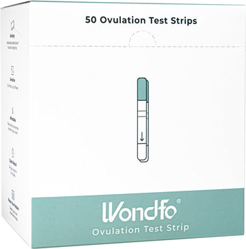 Wondfo Ovulation Test Strips - Women Fertility Tracking And Pregnancy Planning With Cycle-Detecting Lh Surge - Highly Sensitive And Fast Result At Home Kit (50 Count)