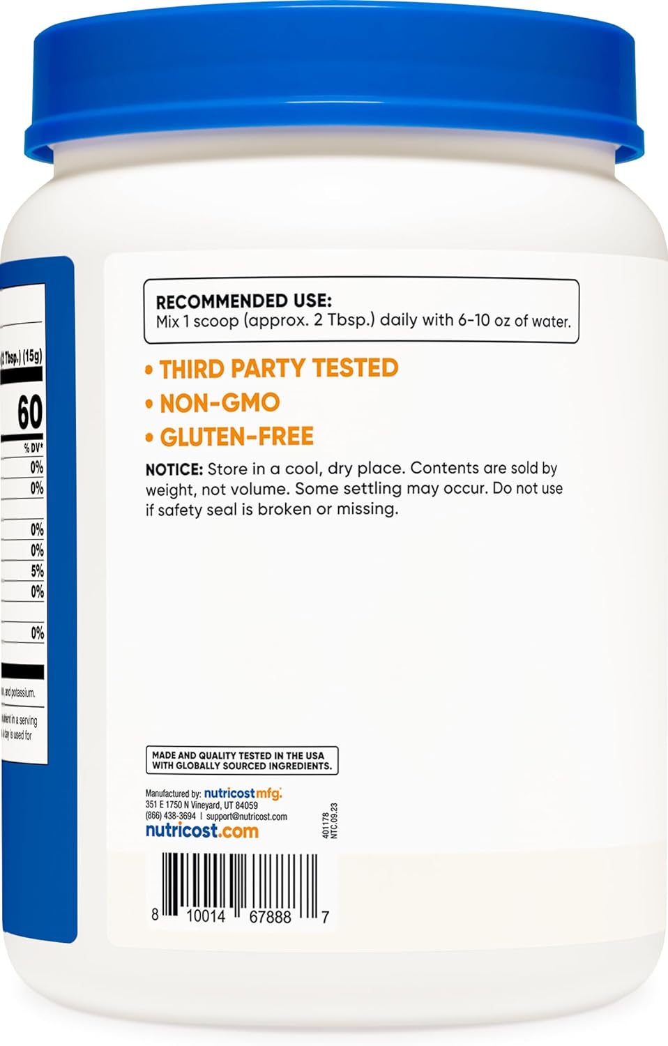 Nutricost Maltodextrin Powder 2LBS - Gluten Free, Non-GMO2 Pound (Pack