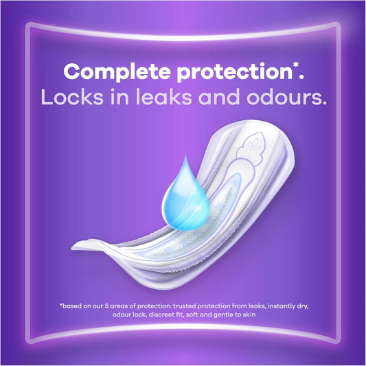 Always Discreet Incontinence Pads Long, 80 Pads (4 X 20 Pieces) Monthly Pack, Discreet Protection & High Absorbency, Odour-Neutralising (Packaging May Vary)