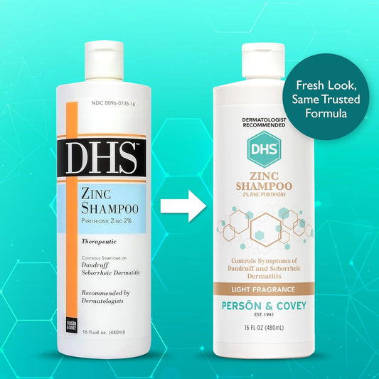 Zinc Shampoo, Dhs 16Oz