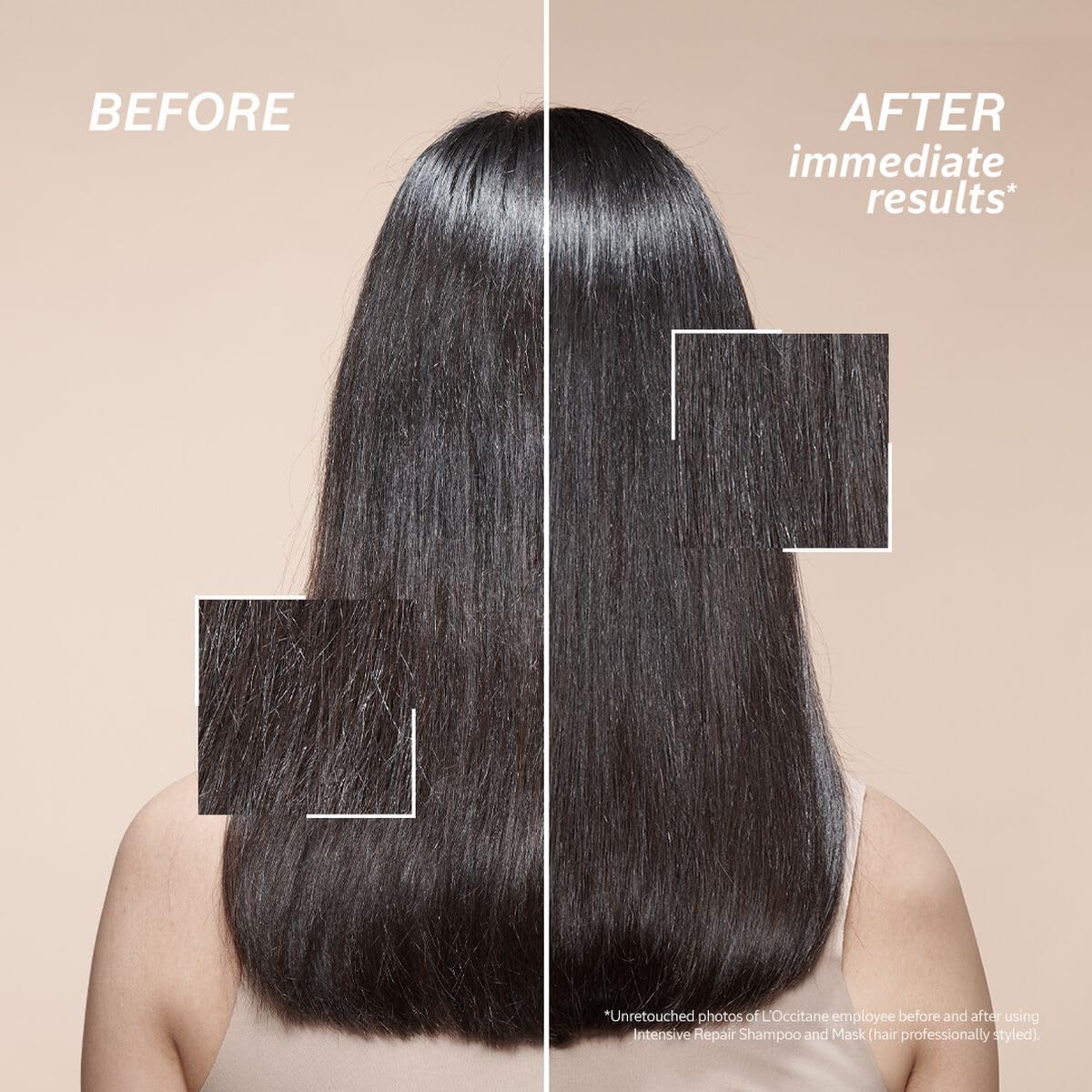 L'Occitane Intensive Repair Anti-Frizz Serum 3.30 Fl. Oz : Beauty & Personal Care