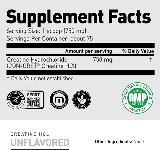 Kaged Creatine Monohydrate Micronized Powder, 100 Servings, Unflavored, Muscle Recovery And Growth Supplement For Men & Women, Vegan, Easily Digestible, Gluten Free, Keto Friendly
