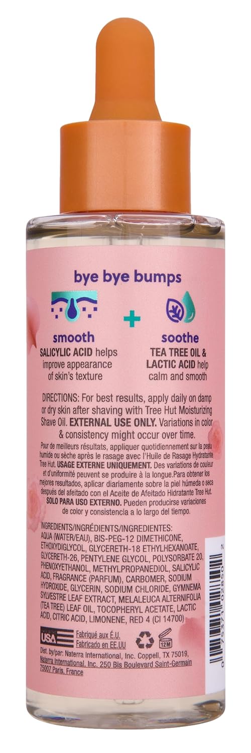 Tree Hut Moroccan Rose After Shave Serum | Helps Keep Skin Smooth & Soothed After Shaving, Sensitive, 4 Fl Oz