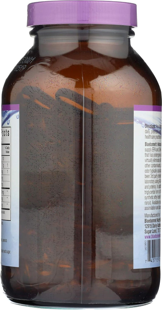 Omega-3 (Salmon Oil) 180 Softgels, 1000 Mg - Bluebonnet