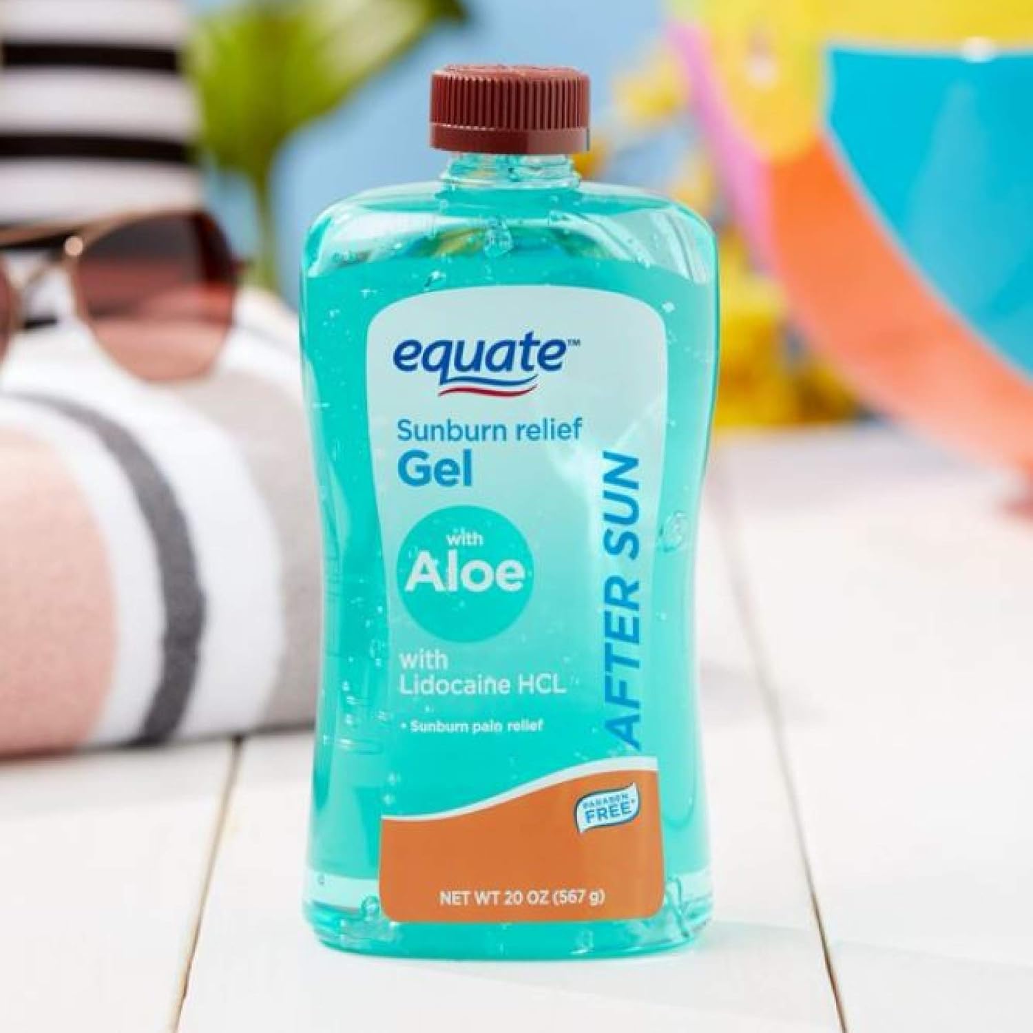 After Sun Sunburn Relief Gel With Lidocaine