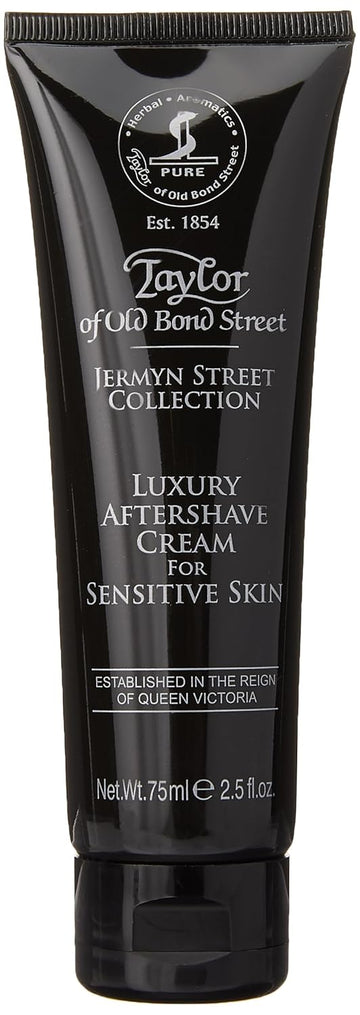 Taylor Of Old Bond Street Jermyn Street Luxury Aftershave Cream For Sensitive Skin 75Ml, 2.5 Ounce After Shave Lotion (06020-1)