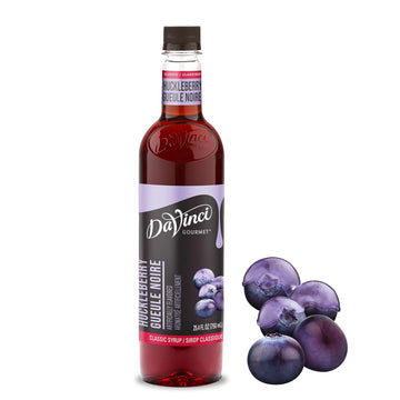 Davinci Gourmet Classic Huckleberry Syrup, 25.4 Fluid Ounce (Pack Of 1)