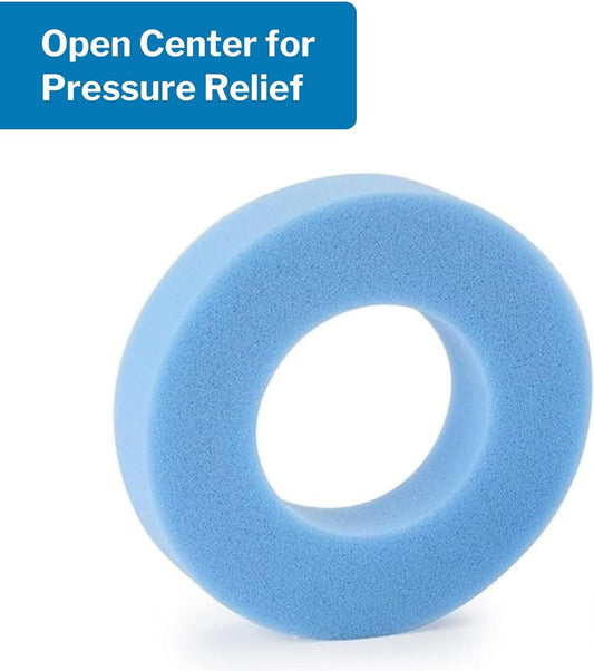 Mckesson Donut Pillow, Medical Grade Foam Tailbone Cushion, Pain Relief For Hemorrhoid, Coccyx, Prostate, Sciatica, Pelvic Floor, Pressure Sores, 1 Count