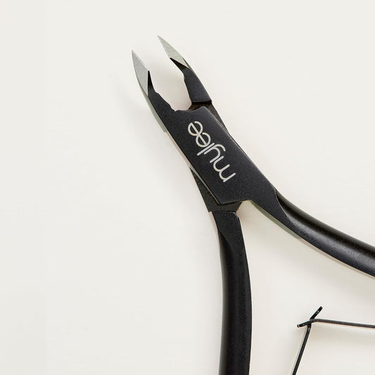 Mylee Cuticle Nippers – Professional, Sleek, Matte Black, Stainless Steel, Salon-Quality For Precision Trimming And Effective Removal Of Unruly Cuticles, Hangnails And Excess Skin