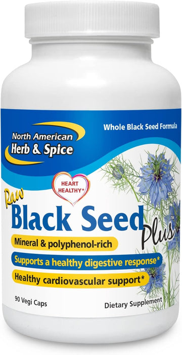 North American Herb And Spice, Black Seed Plus, 90-Vcaps