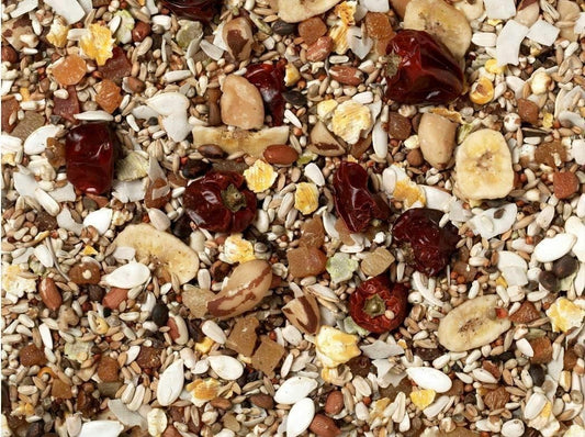 Johnston & Jeff Low Sunflower Diet For African Greys Parrot Food, 12.75 Kg08Jjp5