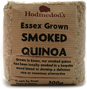 Hodmedods Smoked Essex Wholegrain Quinoa 300G (Pack Of 8)