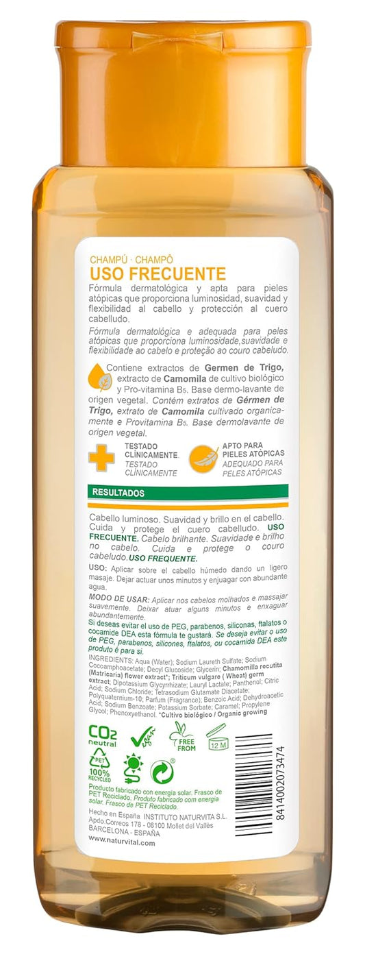 Natur Vital Sensitive Shampoo Frequent Use Chamomile – 300 Ml (7349S)