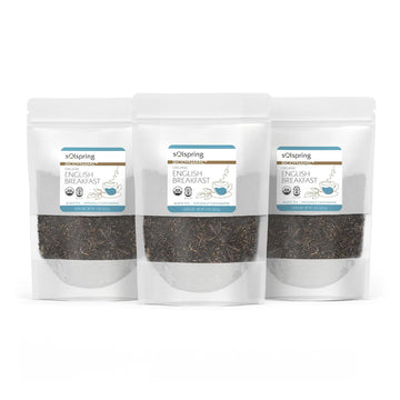 Dr. Mercola Solspring Biodynamic Organic English Breakfast Loose Leaf Tea, 4 Oz. (Pack Of 3), Traditional Black Loose Leaf Tea, Naturally Caffeinated, Non Gmo, Soy Free, Gluten Free, Usda Organic, Demeter Certified Biodynamic