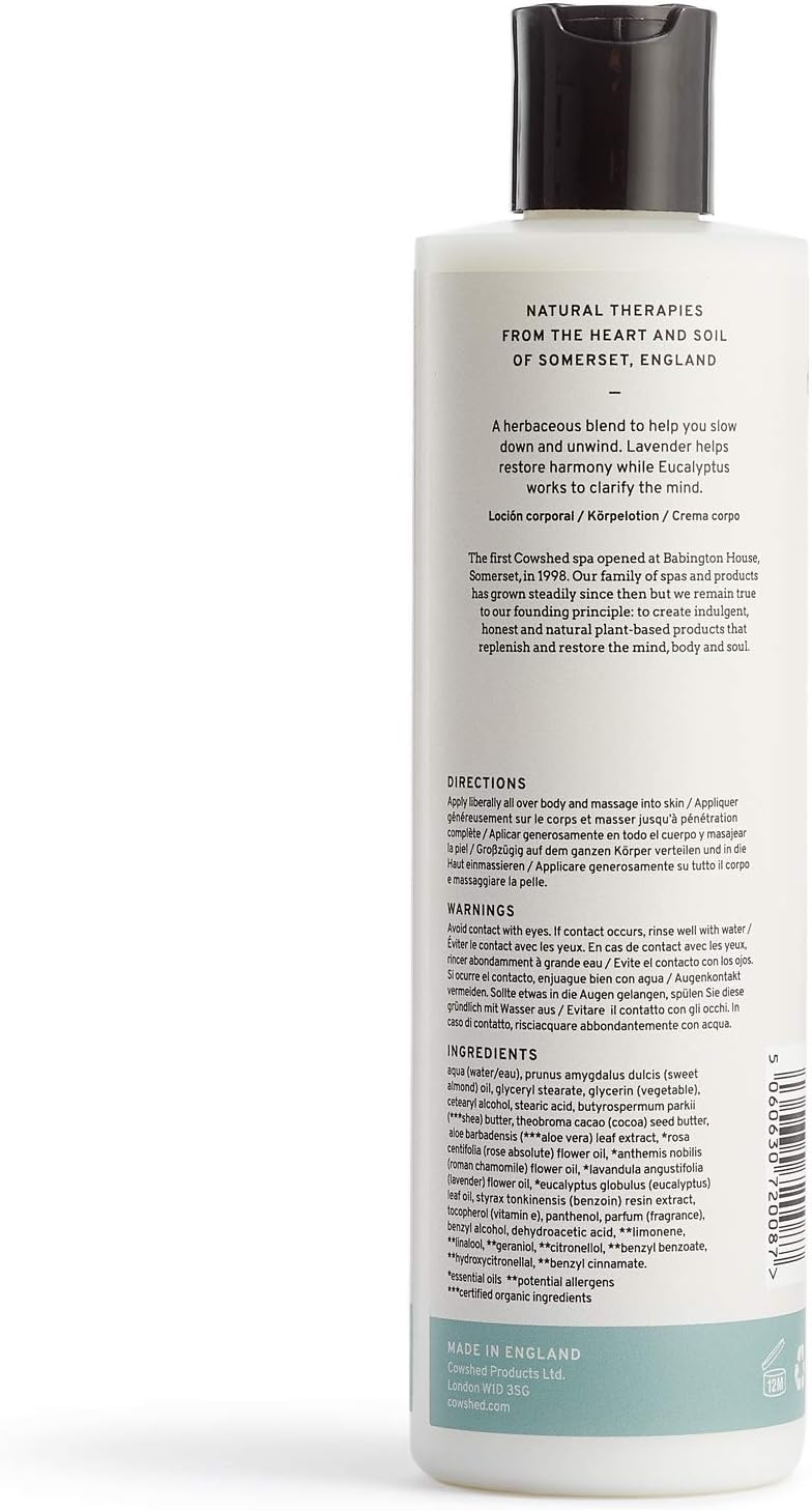 Cowshed Relax Calming Body Lotion, 300 ml : Amazon.co.uk: Beauty