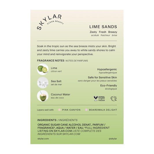 Skylar Isle Escape Eau De Parfum - Hypoallergenic & Clean Perfume For Women & Men, Vegan & Safe For Sensitive Skin - Fresh Perfume With Notes Of Bergamot, Cardamom & Sandalwood - 10Ml /0.33 Fl Oz