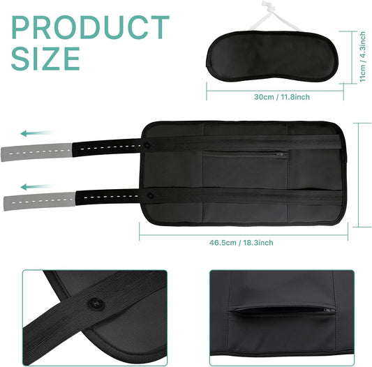 Cgify Castor Oil Pack, Reusable Organic Castor Oil Pack Kit For Liver,