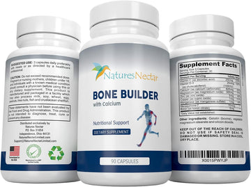 Bone Builder Joint Supplements For Women - Increased Bone Health Plus New Growth - Bone Strength Formula - Organic Bone Care For Max Raw Absorption Boost - Feel New Life & Alive